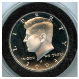 2004-S Silver Proof Kennedy Half Dollar