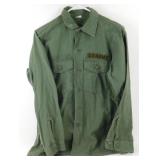 Vintage U.S. Army OG-107 Utility Fatigue Shirt -
