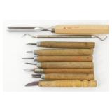 Group of Wood Carving Tools - Chisel Gouges,