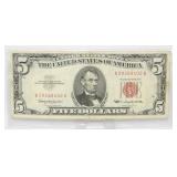 1963 $2 Red Seal Legal Tender U.S. Note