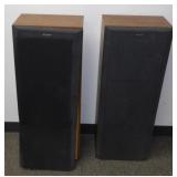 ** 2 Sony Speakers - 3-Way, 12" Base, 2 Tweeters
