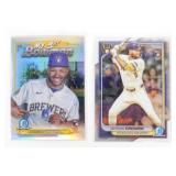 Jackson Chourio 2024 Bowman Chrome Rookie Card