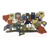 Assortment of Military Patches