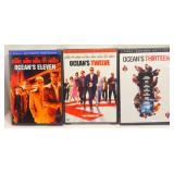 Oceans 11, 12 & 13 DVD
