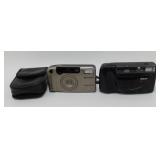 Lot of 2 Vintage Cameras - Nikon and Fujifilm