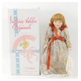 Vintage 1996 Goebel Doll and Stand, Victoria