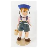 Vintage Madame Alexander Doll, ï¿½Jackï¿½, with Stand