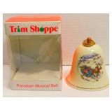Vintage Porcelain Music Box Bell. Made By Konitz.