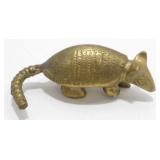 Vintage Brass Armadillo