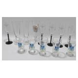 ** 4 Old Style Beer Glasses, 5 Millennium