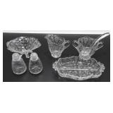 * Cambridge Rose Point Salt & Pepper, Sugar &
