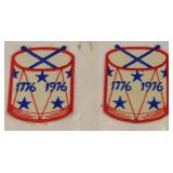 Vintage Patches Bicentennial of The Revolutionary