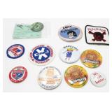 Vintage Patches and Buttons