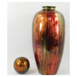 Nice Multi-Color 20" Vase
