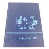 1971 Aksalano Onalaska, WI, High School Yearbook