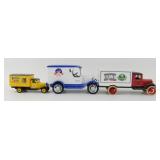 3 Ertl Die Cast Banks: Iowa Limited Edition 1 of