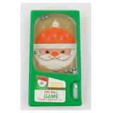 Vintage "Kurt Adler" Santa Pinball Game: Santa
