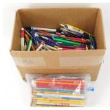 Huge Lot of Vintage Advertising Pens and Pencils