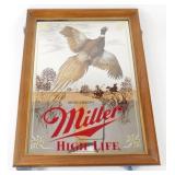 * Miller High Life Mirror - Pheasant