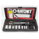 O-Ratchet and Socket Set