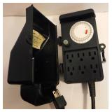 Outdoor Timer. 6 Plugs