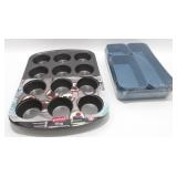 New Kitchen Items - Drawer Organizer & Muffin Pan
