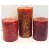 Scented Pillar Candles