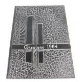 1964 Aksalano Onalaska, WI, High School Yearbook