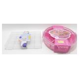 2 Sealed Snack Containers