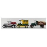 3 Die Cast Advertising Trucks 1/25 Scale: Ertl