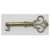 Skeleton Key - Marked Sterling with a Bell, Old,