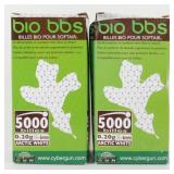 Box and a Half of Bio BBs Softair White Rounds -