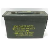 * Vintage Military Ammo Box