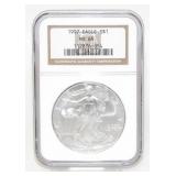 Graded MS 69 1997 American Silver Eagle ASE