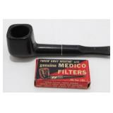 Vintage Medium Pipe w/ Filters