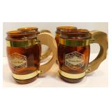 * Vintage Grain Belt Beer Mugs - 1960