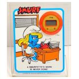 Rare Vintage Smurf Clock