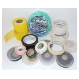 Mixed Tape Rolls: FibaTape, Electrical, Carpet