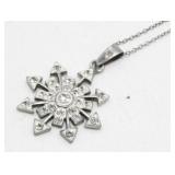 Sterling Silver Necklace - 2.51 grams Total