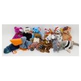 12 Vintage Beanie Babies