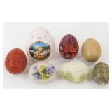 * Variety of Decorative Eggs