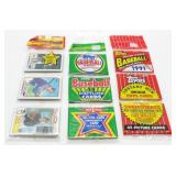 3 Sealed Rack Packs of 1989, 1990 & 1991 Topps