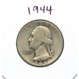 1944 Washington Silver Quarter