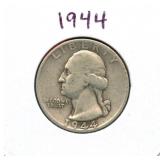 1944 Washington Silver Quarter