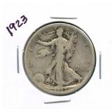 1923 Walking Liberty Silver Half Dollar