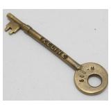 Vintage Soo Line Caboose Key