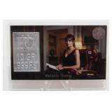 Melania Trump 10 GR .999 Fine Silver Card
