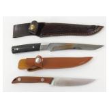 5" Stainless Steel Blade Fixed Blade Knife -
