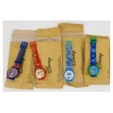Lot of 4 New Disney Watches