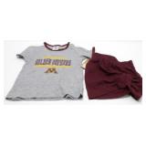 NWT 3T Golden Gophers Outfit